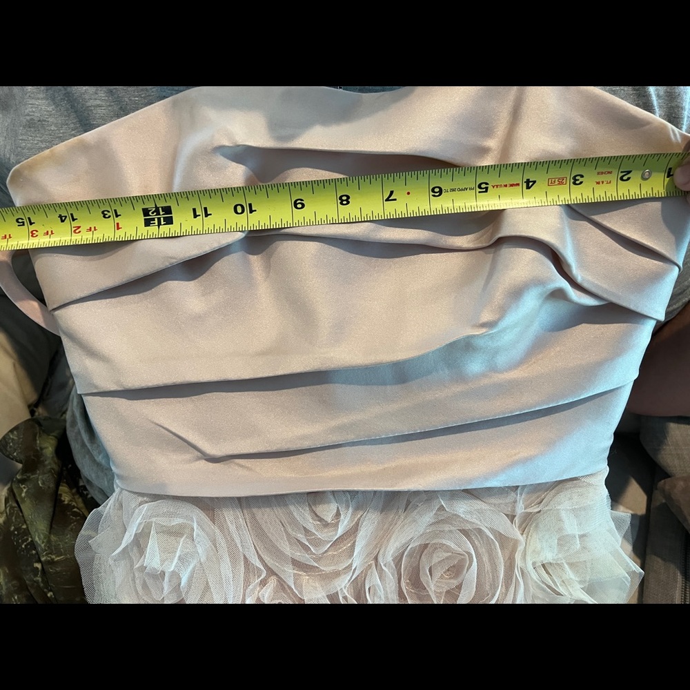 Marchesa Ombré Textured Tea Dress - Picture 6 of 6